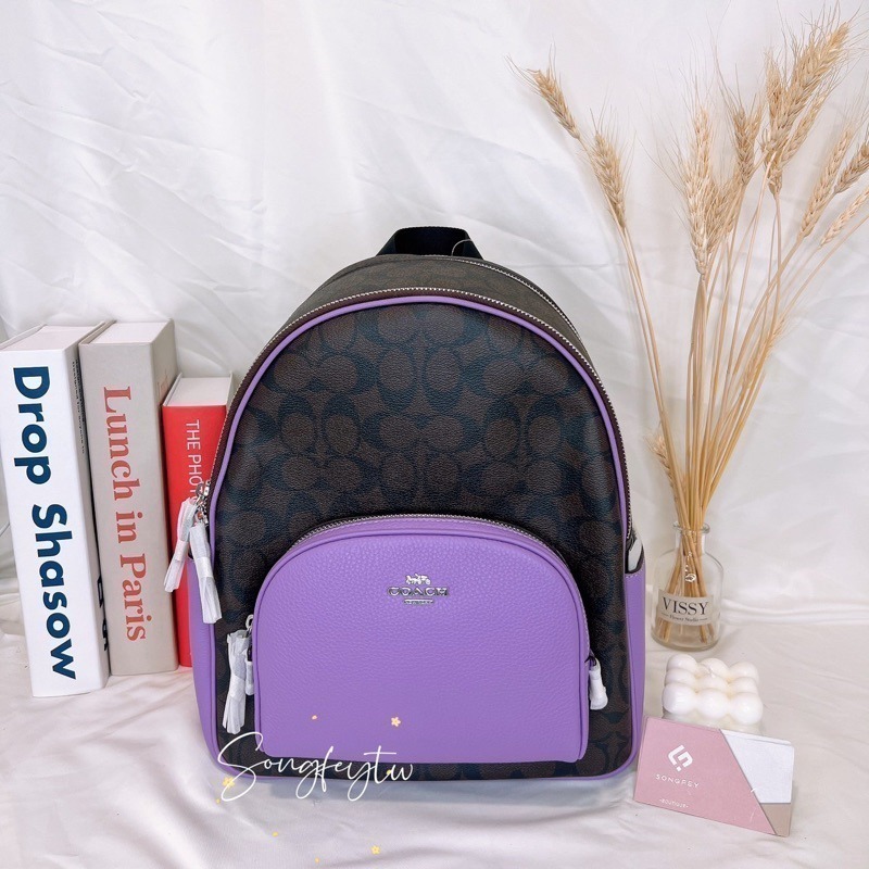 美國代購🇺🇸台灣現貨 Coach 雙拉鍊中後背 後背包-細節圖2