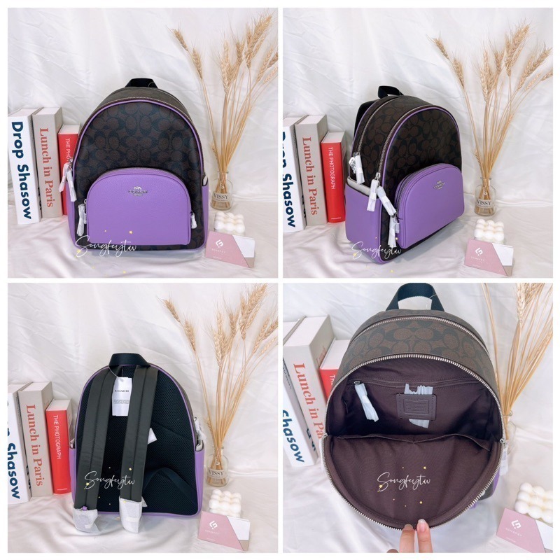 美國代購🇺🇸台灣現貨 Coach 雙拉鍊中後背 後背包-細節圖3