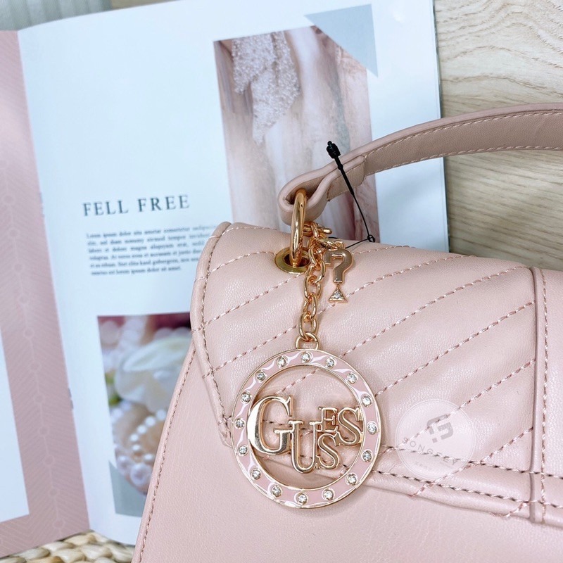 美國代購🇺🇸台灣現貨 Guess V型紋 手提信封包 斜背包-細節圖4