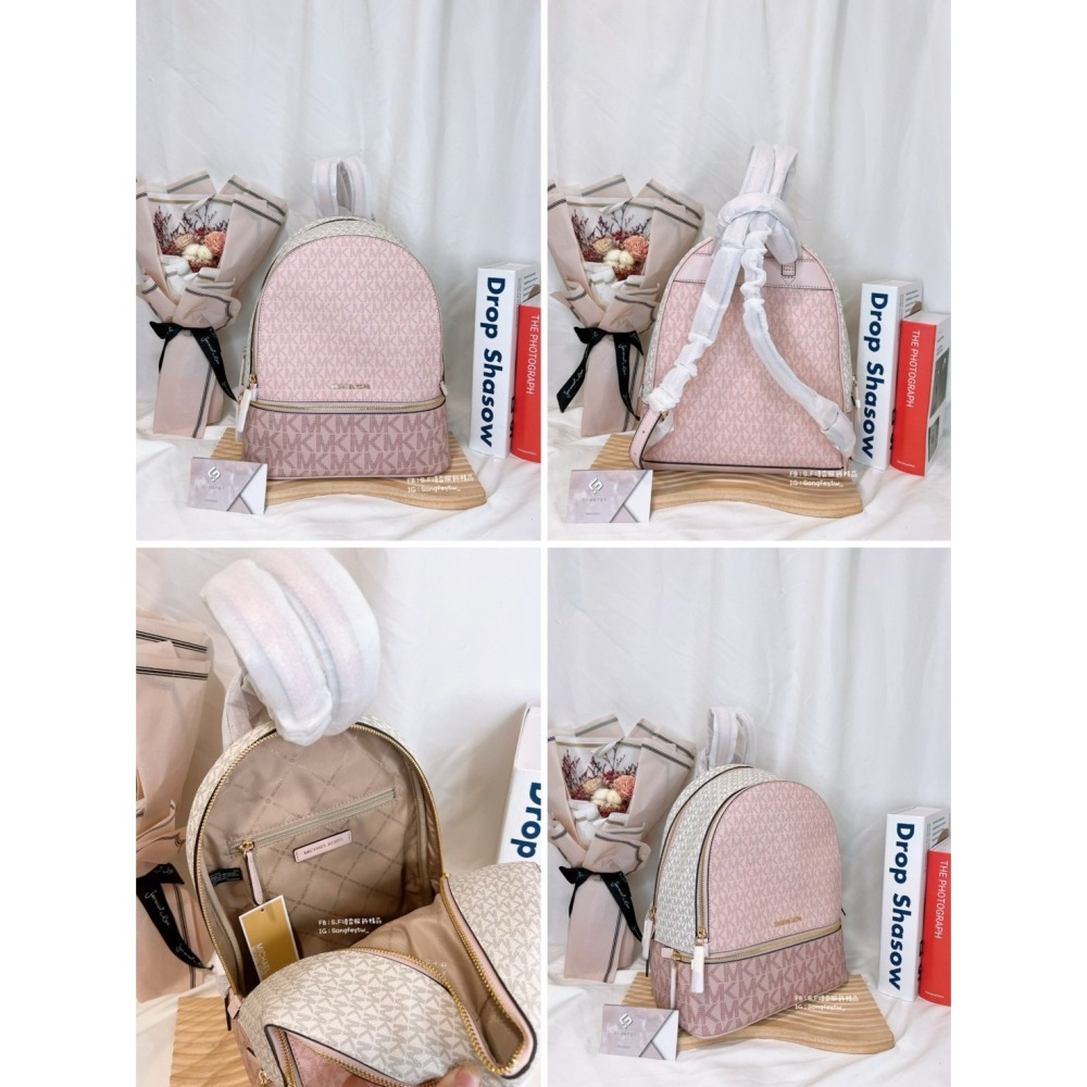 美國代購🇺🇸台灣現貨 MK 專櫃款後背包 中款-細節圖11