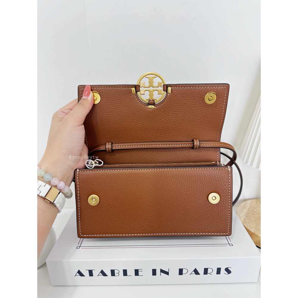 美國代購🇺🇸台灣現貨 Tory Burch｜TB 專櫃款 Miller WOC包 晚宴包 手拿包 斜背包-細節圖3