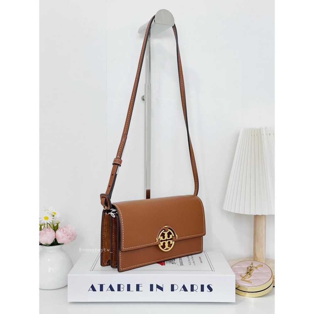 美國代購🇺🇸台灣現貨 Tory Burch｜TB 專櫃款 Miller WOC包 晚宴包 手拿包 斜背包-細節圖6
