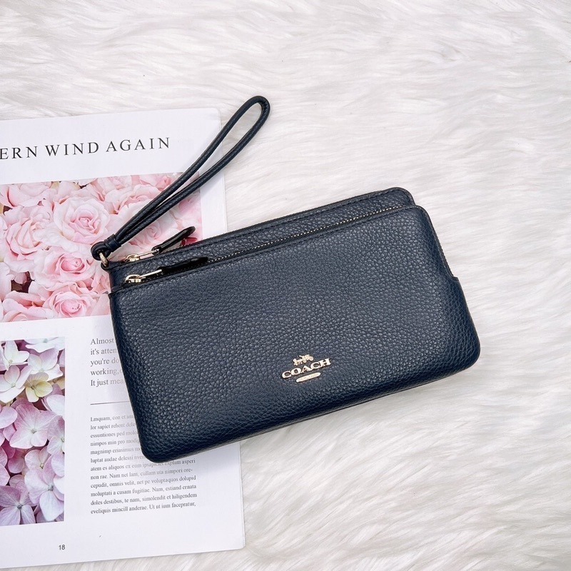 美國代購 台灣現貨 Coach 雙層大手拿 手拿包-細節圖6