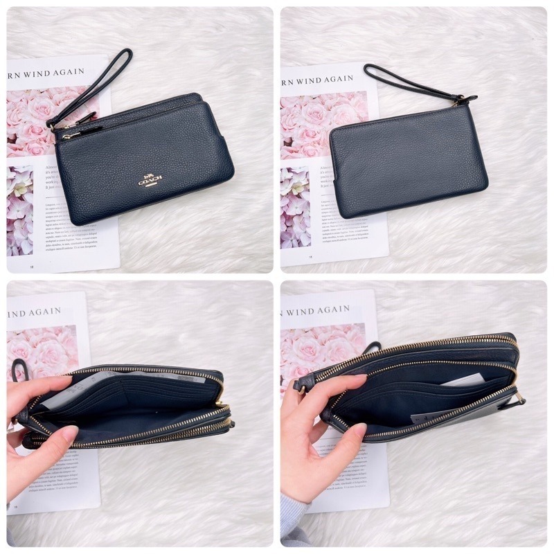 美國代購 台灣現貨 Coach 雙層大手拿 手拿包-細節圖7