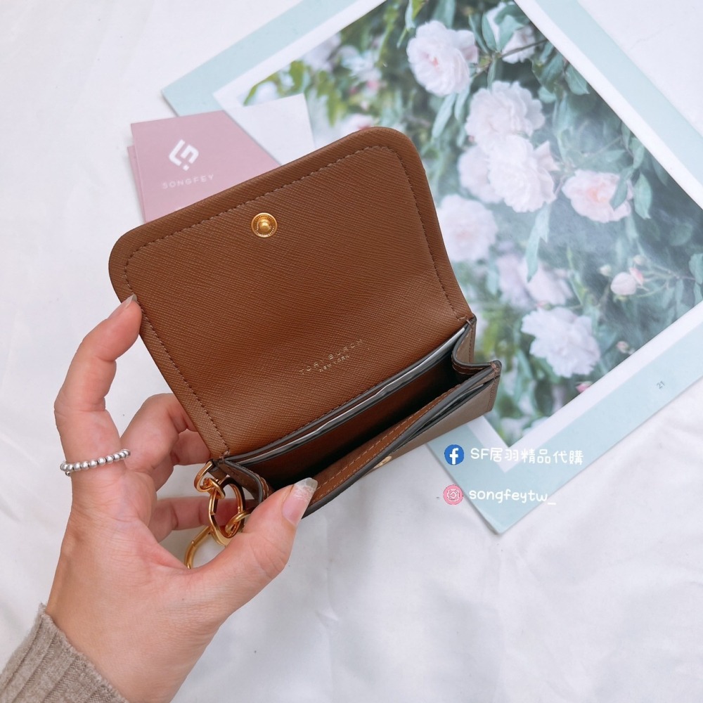 美國代購🇺🇸台灣現貨 Tory  Burch 防刮小金logo 鑰匙包 名片包-細節圖3