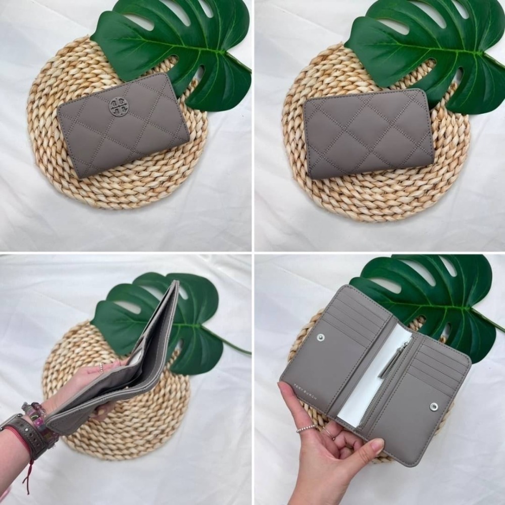 美國代購🇺🇸台灣現貨 Tory Burch Willa 兩折中夾 薄中夾-細節圖10