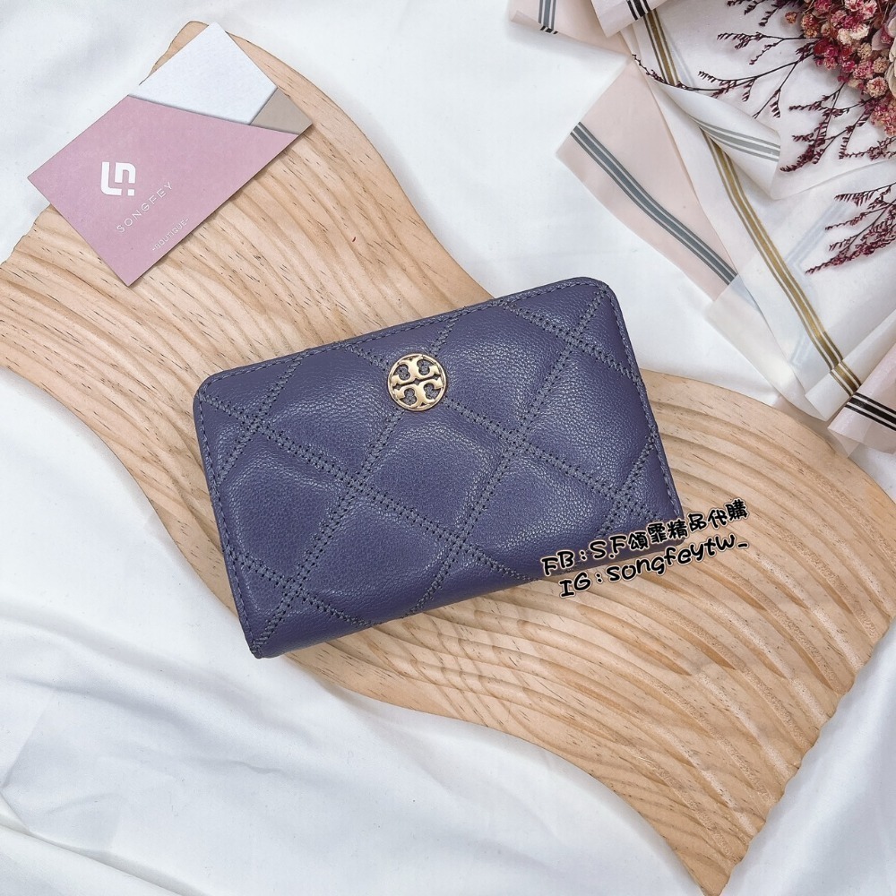 美國代購🇺🇸台灣現貨 Tory Burch Willa 兩折中夾 薄中夾-規格圖11