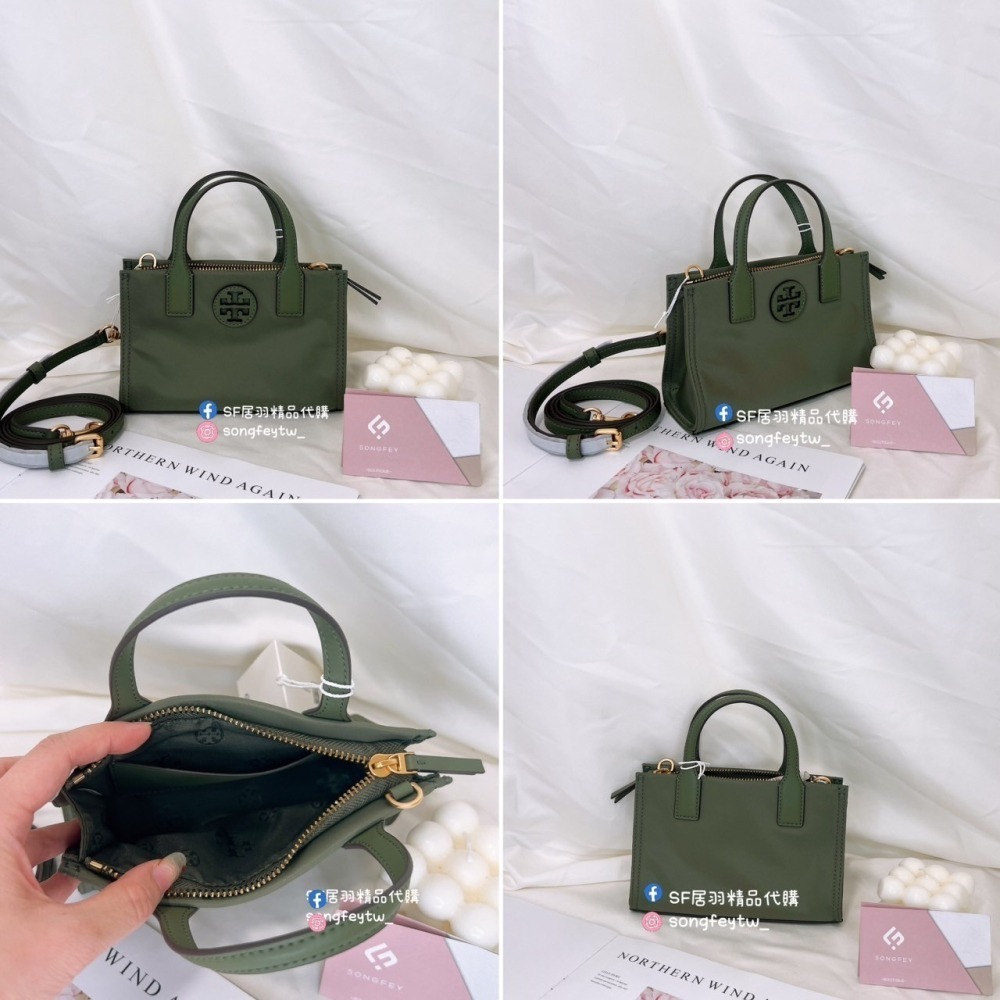 美國代購🇺🇸台灣現貨 Tory Burch 尼龍小托特 手提斜背包-細節圖6