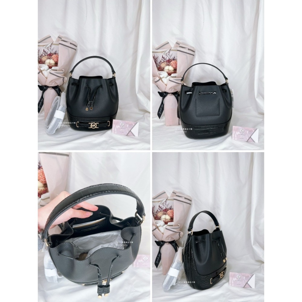 美國代購 台灣現貨 MK 水桶包 荔枝牛皮 水桶包 肩背包 斜背包-細節圖7