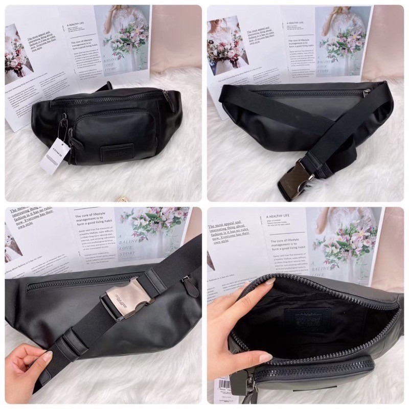 美國代購 台灣現貨 Coach 前口袋胸包 腰包-細節圖11