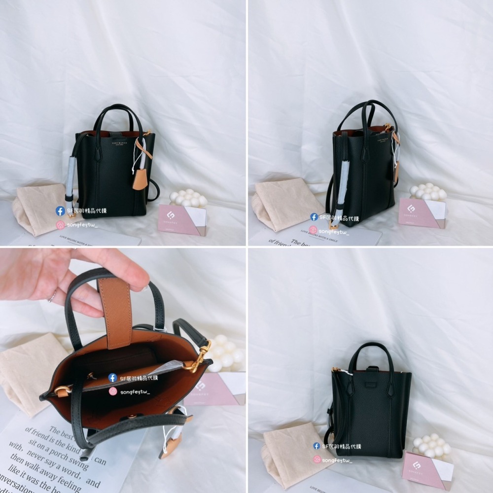 美國代購 台灣現貨 Tory Burch 專櫃款 perry 琴譜包 手提斜背包-細節圖11