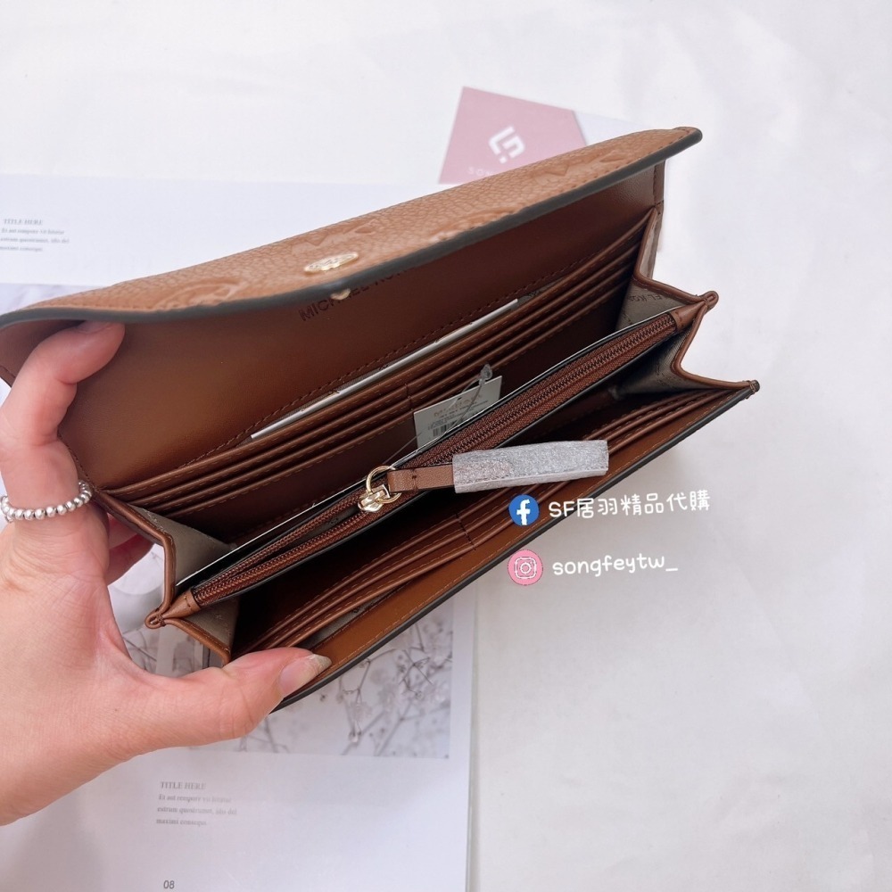 美國代購🇺🇸台灣現貨 MK 信封長夾-細節圖3