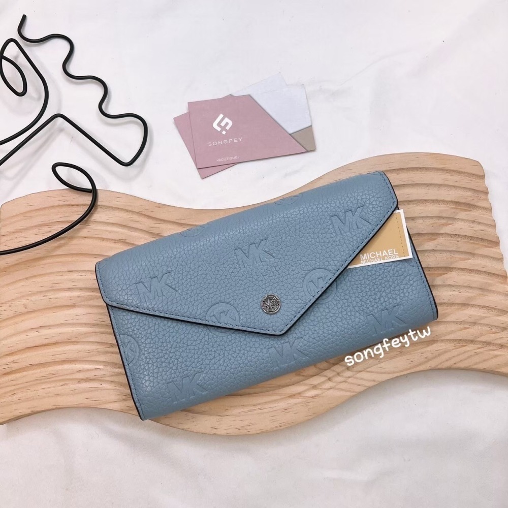 美國代購🇺🇸台灣現貨 MK 信封長夾-細節圖9