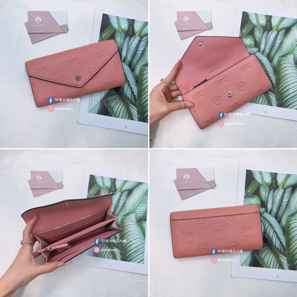 美國代購🇺🇸台灣現貨 MK 信封長夾-細節圖11