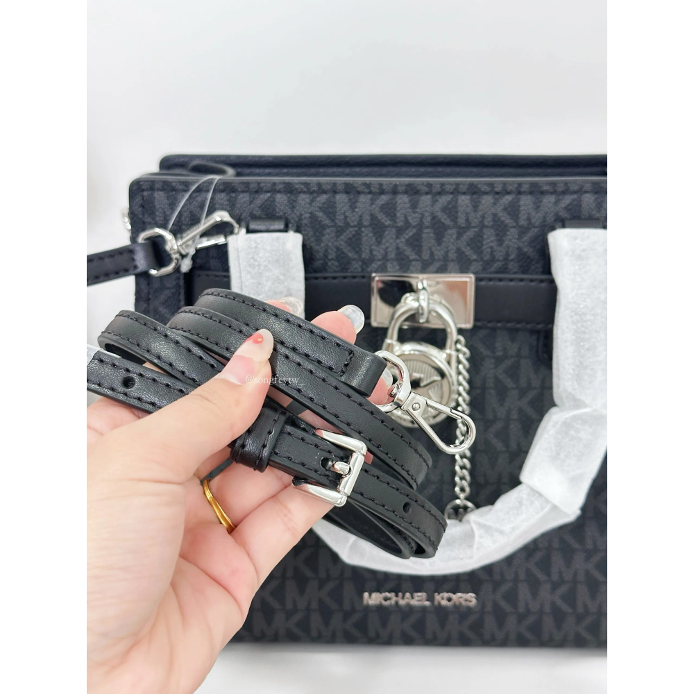 美國代購🇺🇸台灣現貨MK 鎖頭方包 手提包 斜背包-細節圖4