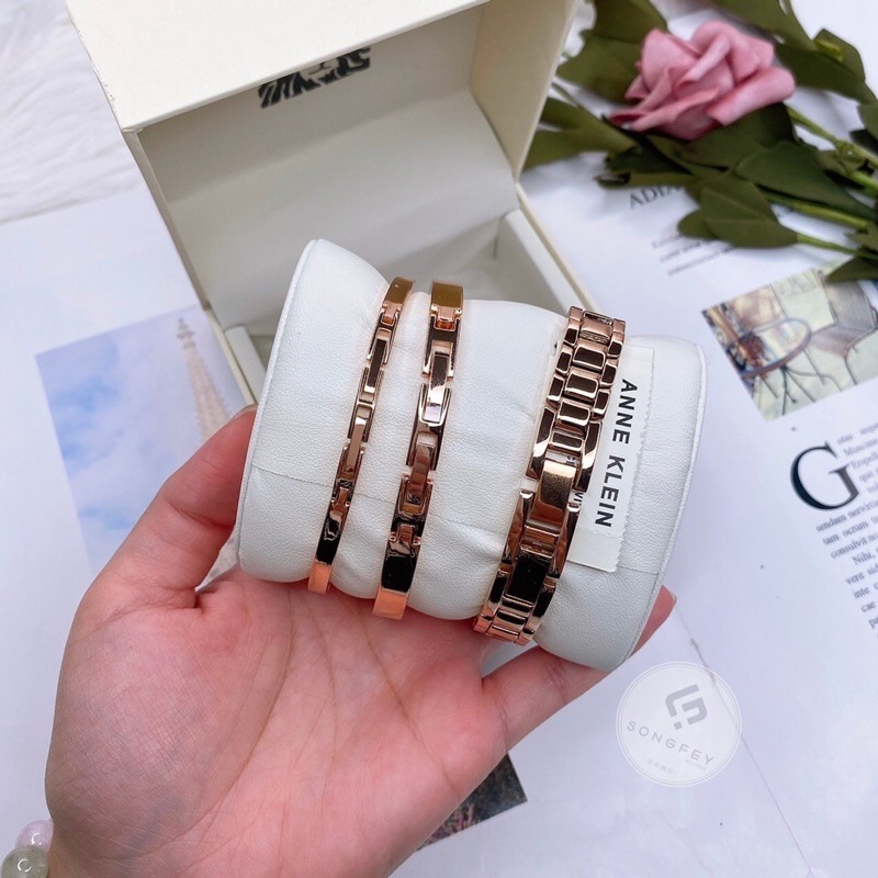 美國代購🇺🇸台灣現貨 Anne Klein 瑰麗系列腕錶 玫瑰金女錶 情人節-細節圖5