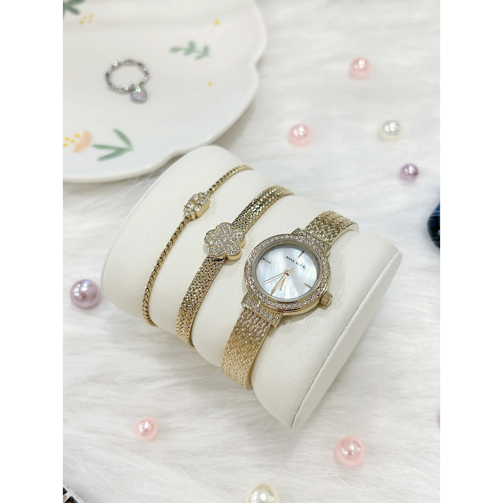 美國代購🇺🇸台灣現貨 Anne Klein 瑰麗系列腕錶 玫瑰金女錶 情人節-細節圖8