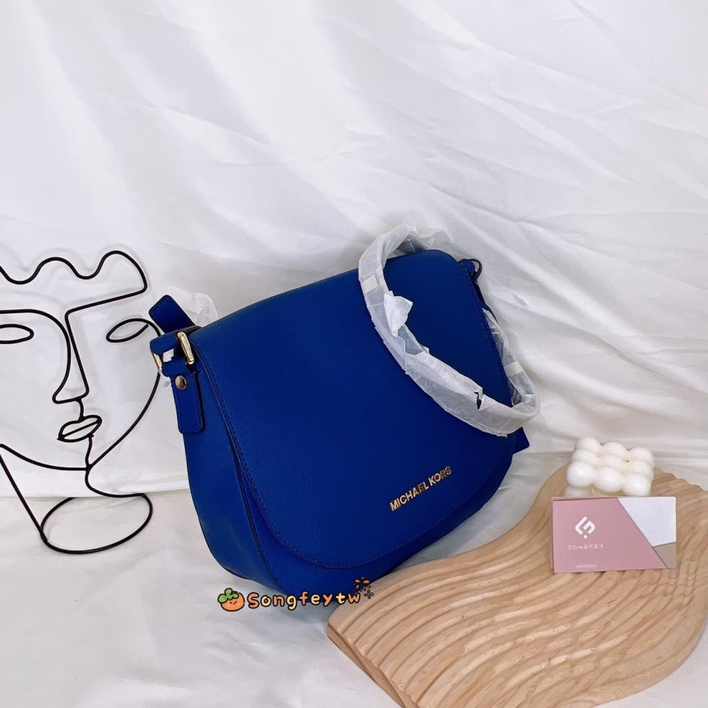 美國代購🇺🇸台灣現貨 MK 專櫃款 馬鞍包 斜背包-細節圖3
