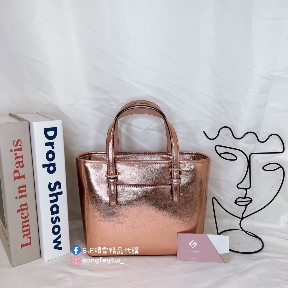 美國代購🇺🇸台灣現貨 MK 限定款 小托特 手提斜背包-細節圖2