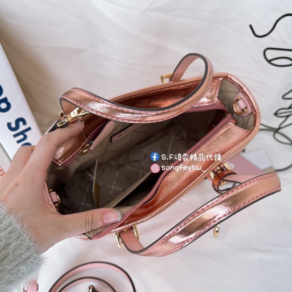 美國代購🇺🇸台灣現貨 MK 限定款 小托特 手提斜背包-細節圖3