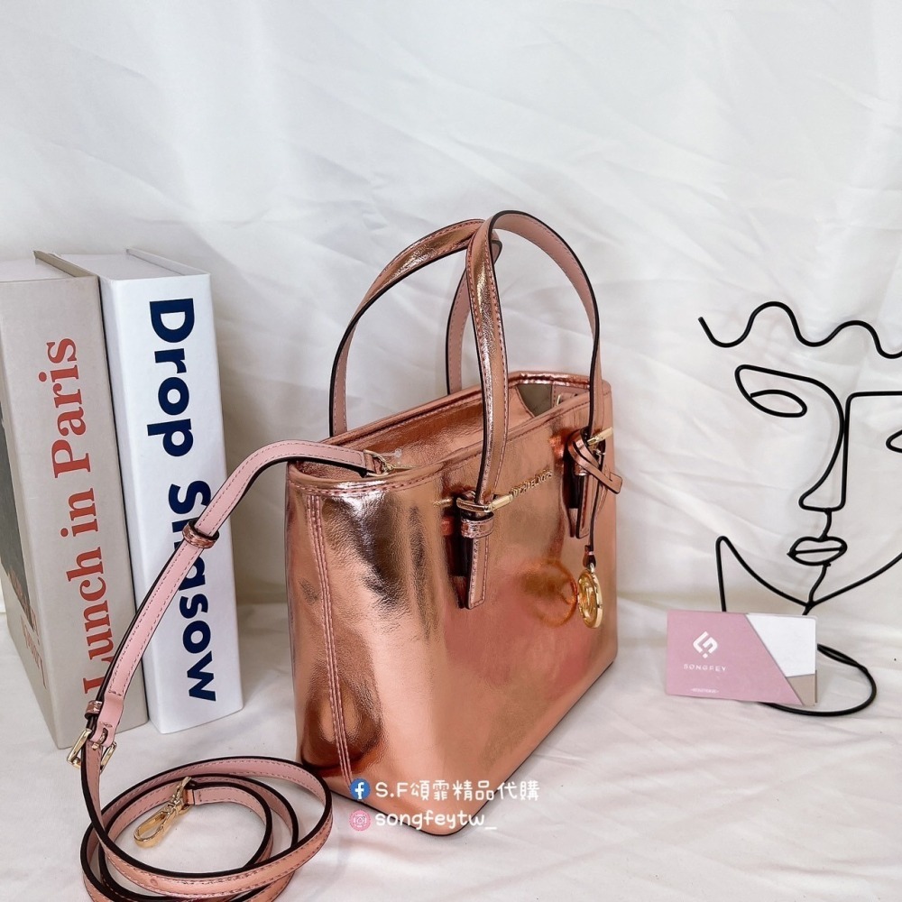 美國代購🇺🇸台灣現貨 MK 限定款 小托特 手提斜背包-細節圖4