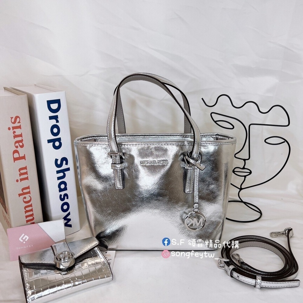 美國代購🇺🇸台灣現貨 MK 限定款 小托特 手提斜背包-細節圖7