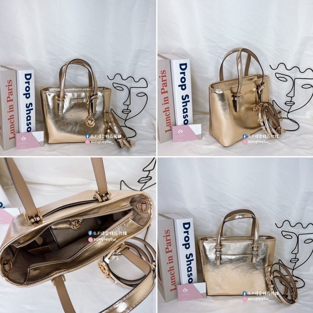 美國代購🇺🇸台灣現貨 MK 限定款 小托特 手提斜背包-細節圖10