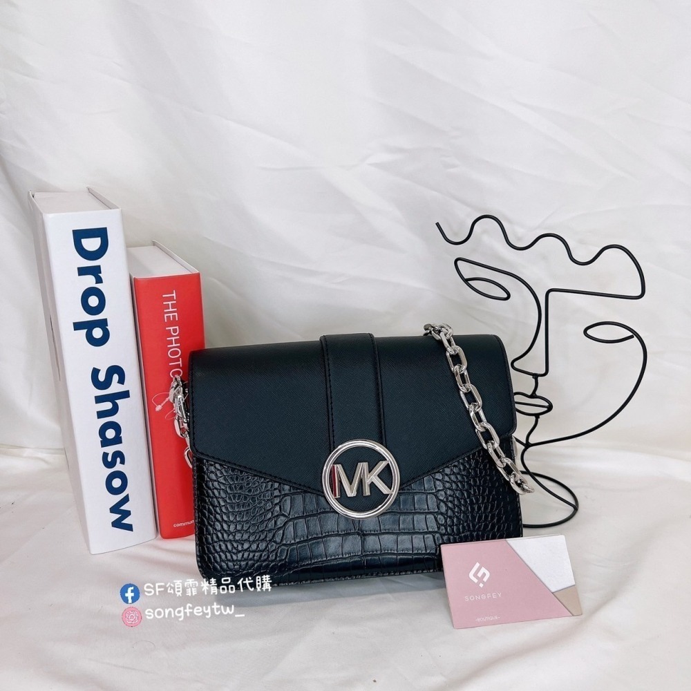 美國代購🇺🇸台灣現貨 Michael Kors｜MK 鏈條信封包 肩背包 斜背包-細節圖2