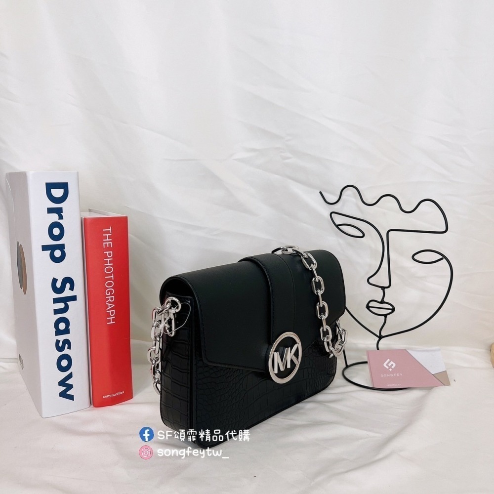美國代購🇺🇸台灣現貨 Michael Kors｜MK 鏈條信封包 肩背包 斜背包-細節圖4