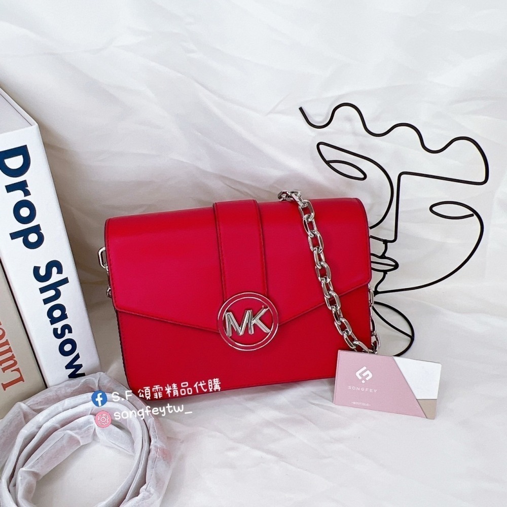 美國代購🇺🇸台灣現貨 Michael Kors｜MK 鏈條信封包 肩背包 斜背包-細節圖7