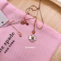 美國代購🇺🇸台灣現貨 Kate spade 米妮項鍊 幸運草項鍊 蝴蝶結項鍊 頸鏈-規格圖8