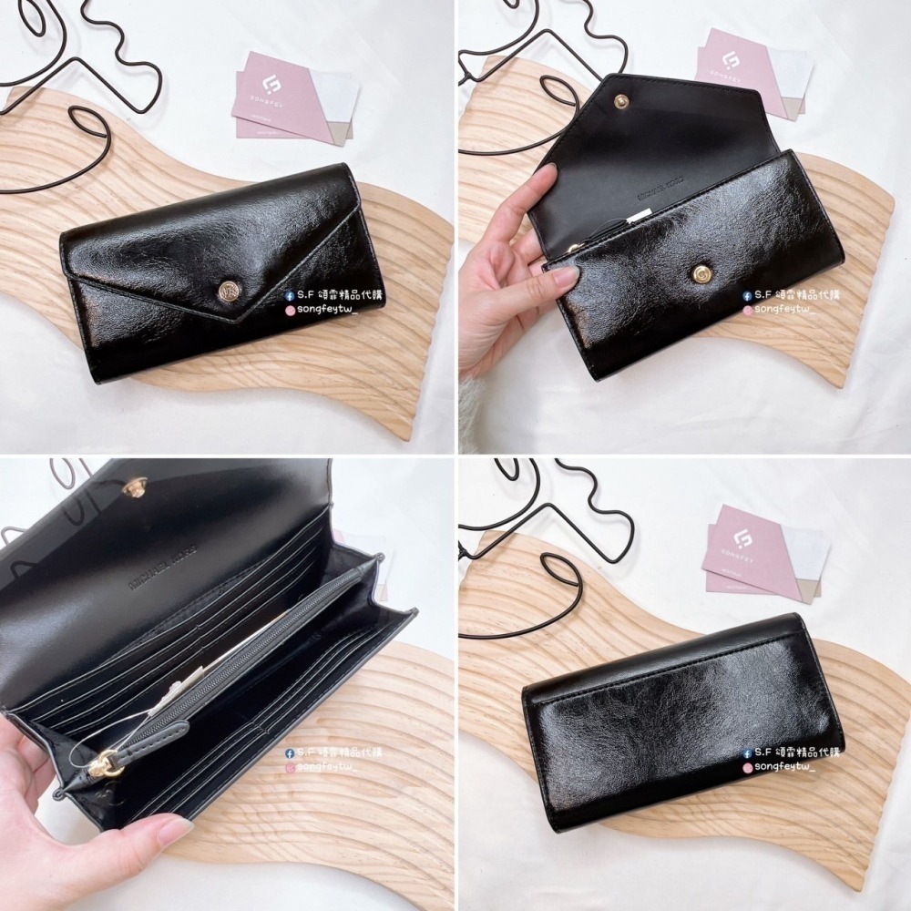 美國代購🇺🇸台灣現貨 MK 限定款 信封長夾-細節圖5