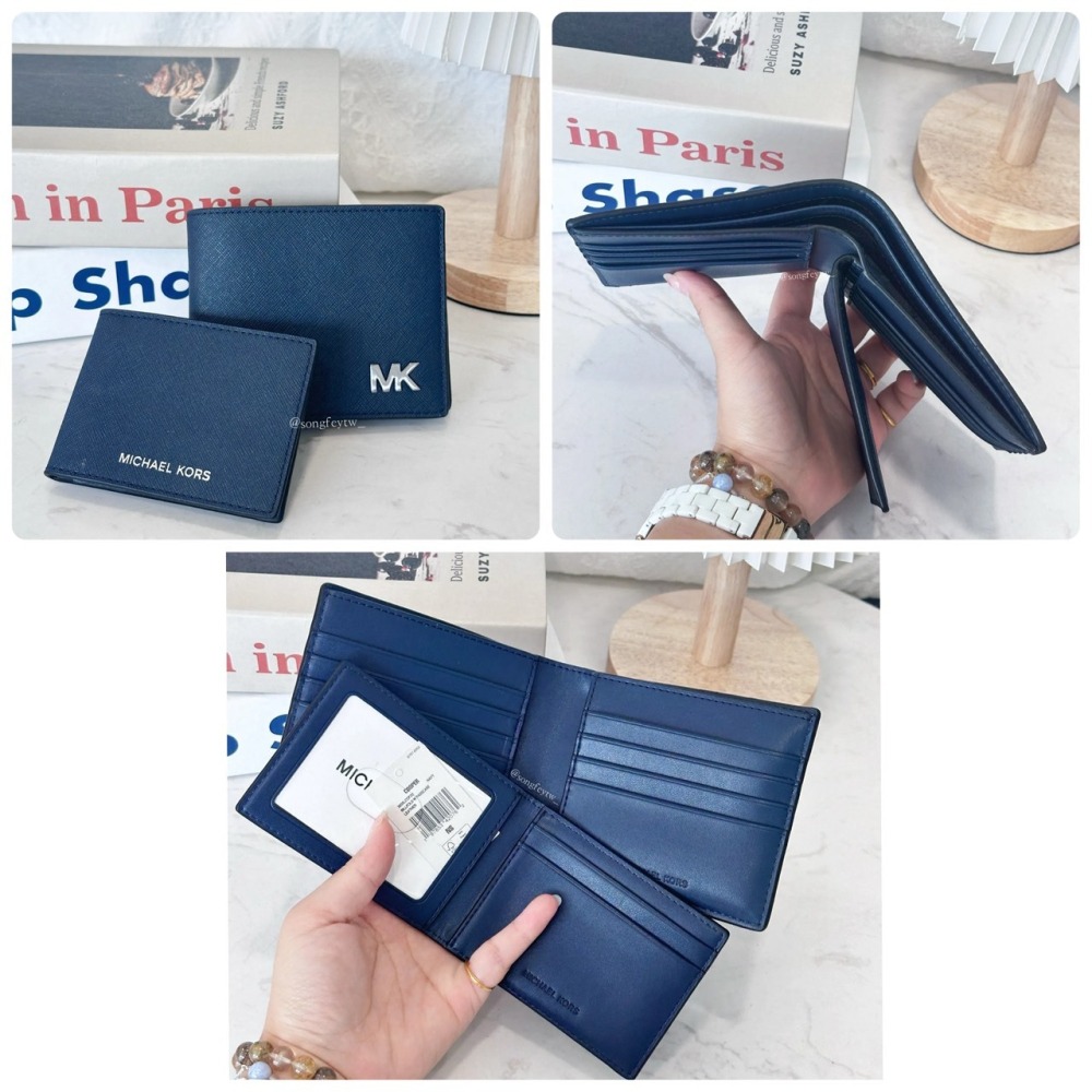 美國代購🇺🇸台灣現貨 Michael Kors｜MK ID卡 男短夾-細節圖5