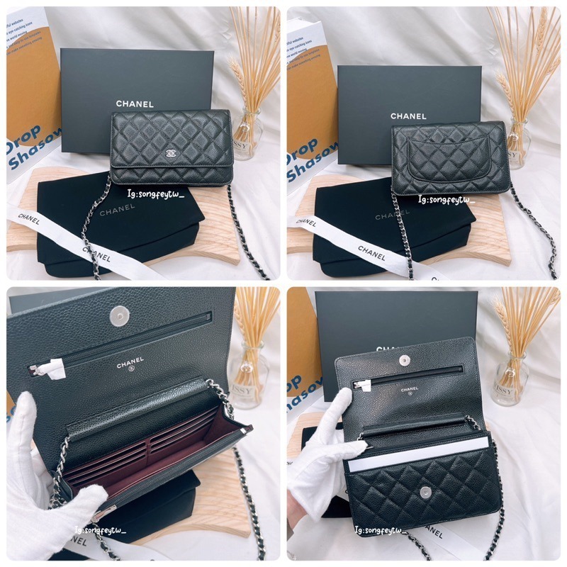 歐美代購 台灣現貨 CHANEL 小香風 WOC包 斜背包-細節圖7