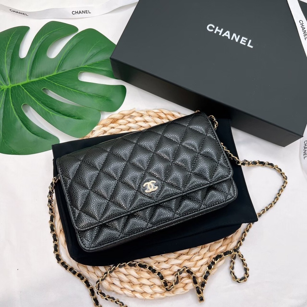 歐美代購 台灣現貨 CHANEL 小香風 WOC包 斜背包-細節圖8