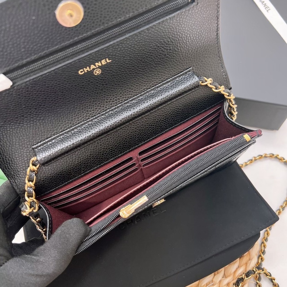 歐美代購 台灣現貨 CHANEL 小香風 WOC包 斜背包-細節圖9