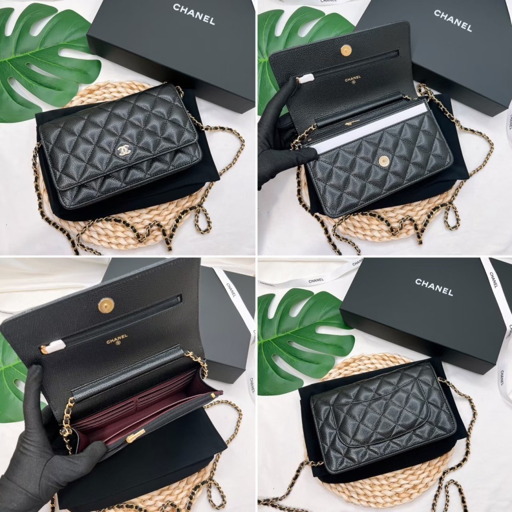 歐美代購 台灣現貨 CHANEL 小香風 WOC包 斜背包-細節圖11