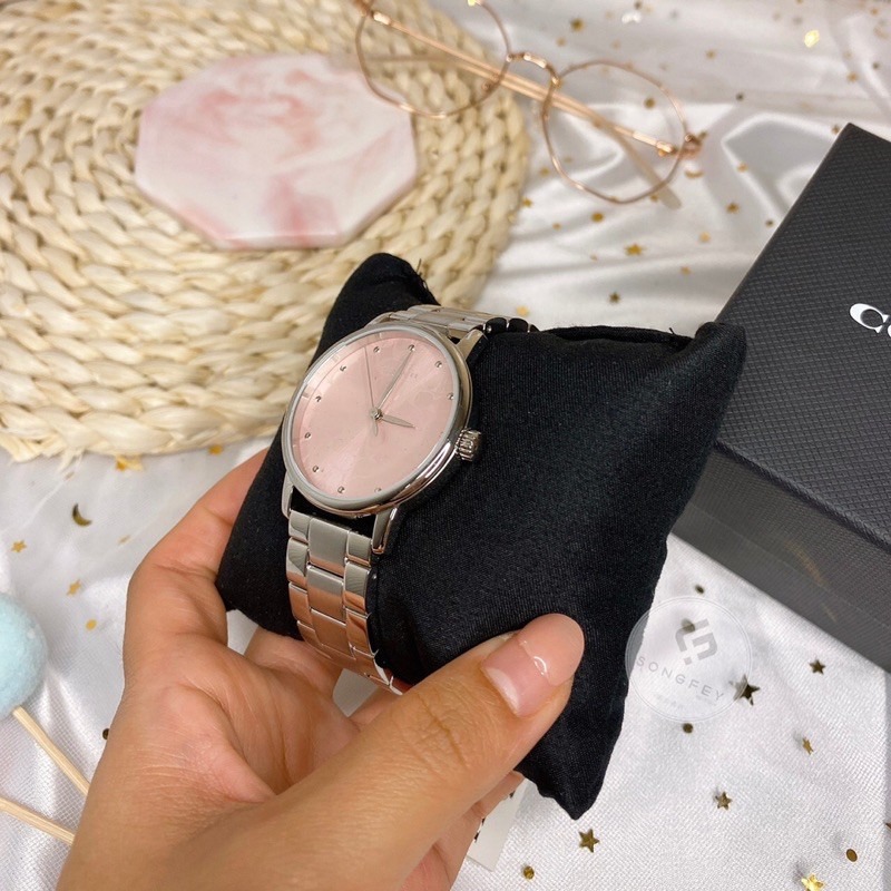美國代購🇺🇸台灣現貨 Coach 滿版logo 腕錶 女錶-細節圖7