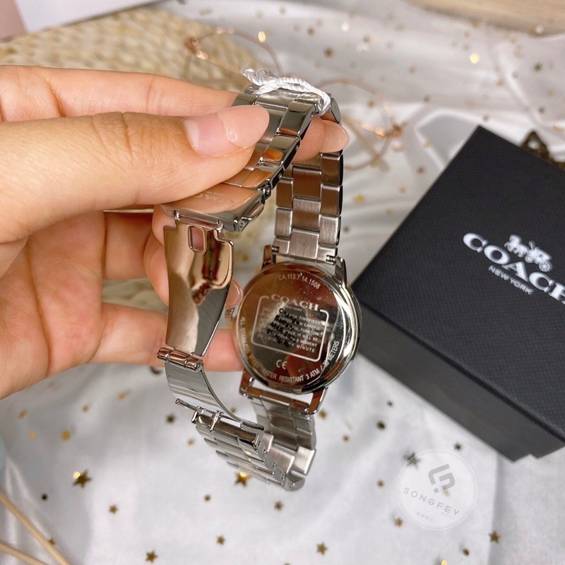 美國代購🇺🇸台灣現貨 Coach 滿版logo 腕錶 女錶-細節圖9