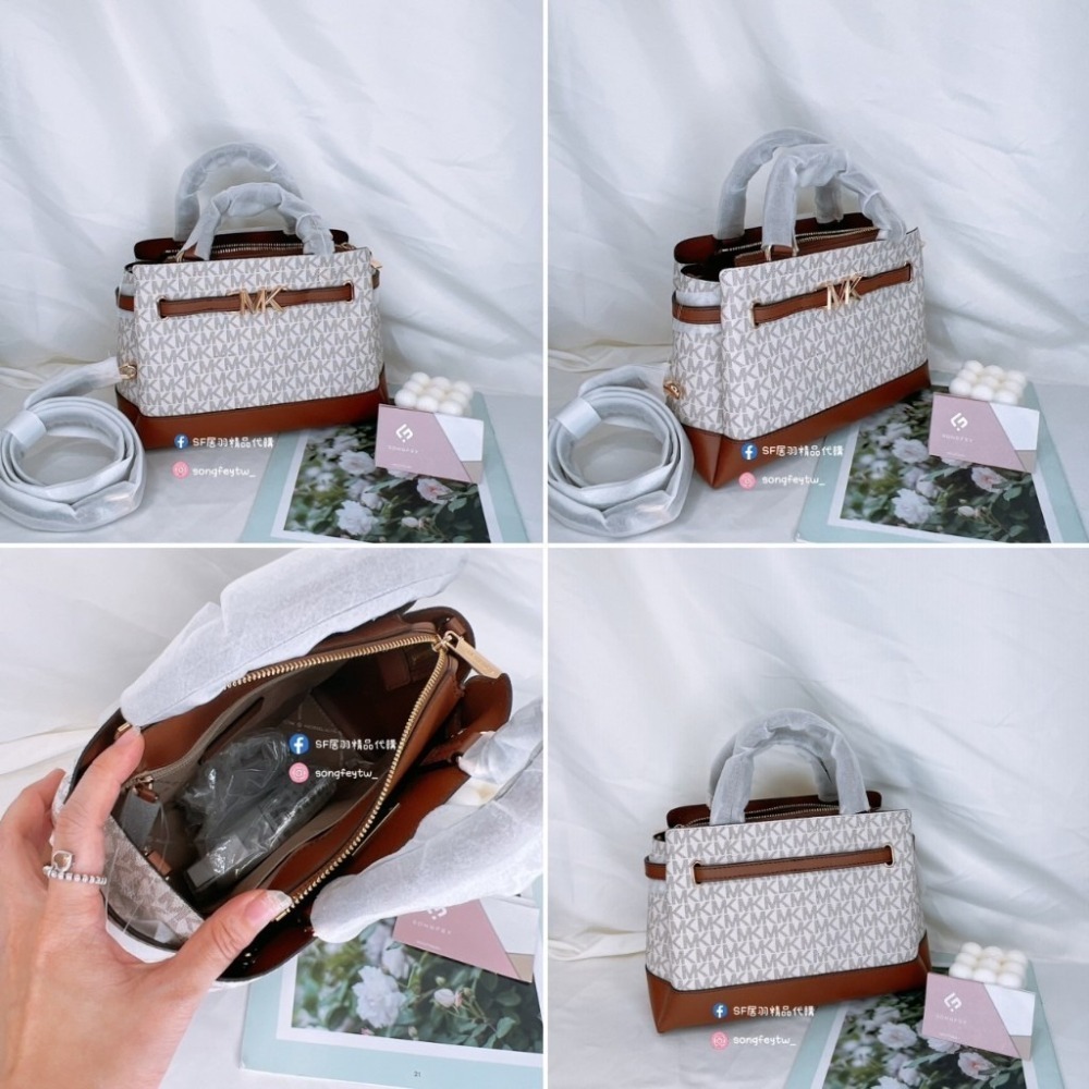 美國代購🇺🇸台灣現貨 MK 黛妃包 手提斜背包-細節圖5