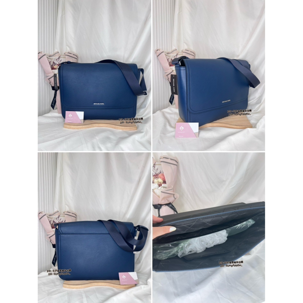美國代購🇺🇸台灣現貨 MK 男款 掀蓋郵差包  側背包 斜背包 情人節 父親節-細節圖5