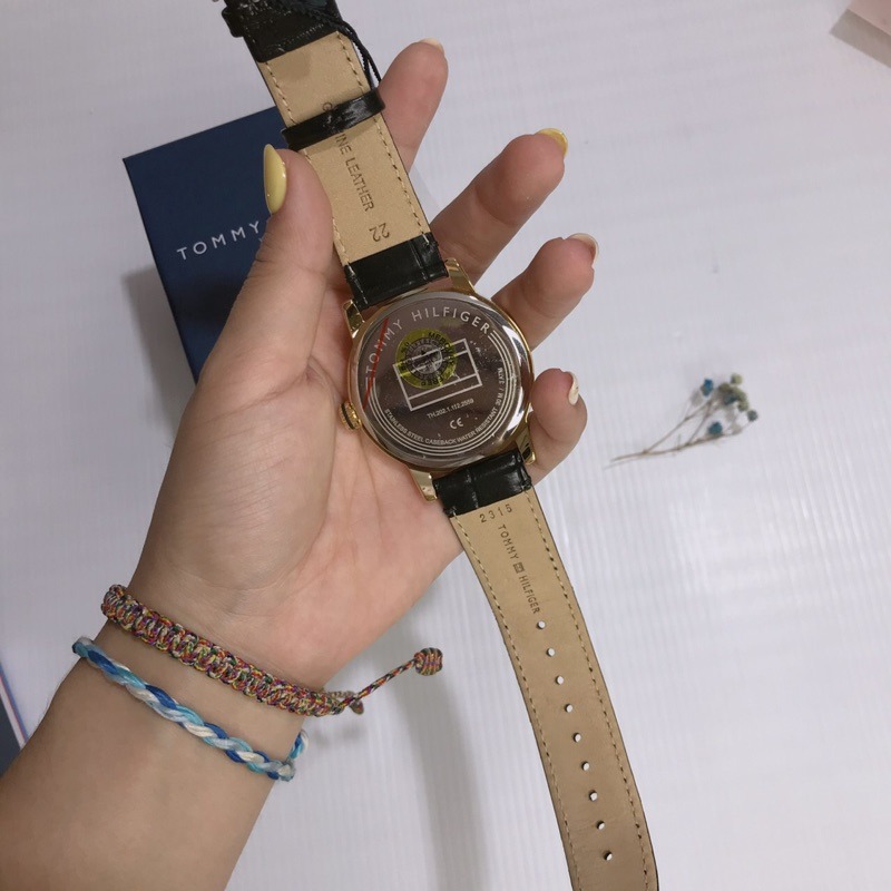 美國代購🇺🇸台灣現貨 Tommy 男款手錶 皮錶帶男錶-細節圖2