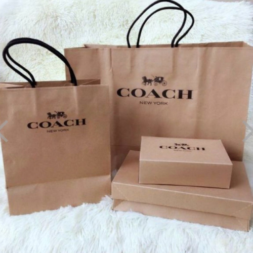 美國代購 台灣現貨 COACH 紙盒紙袋（限賣場客人加購）