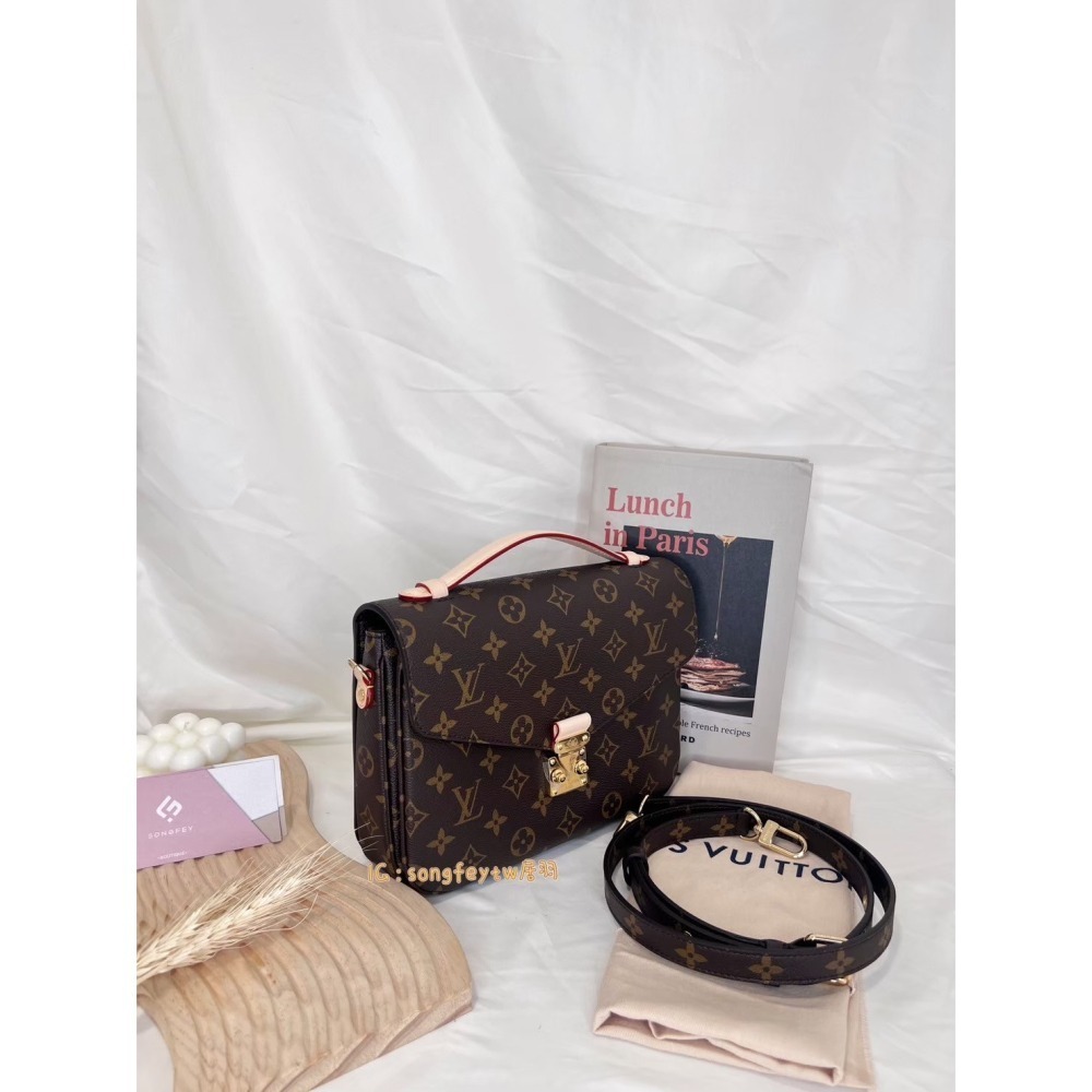 歐美代購🇺🇸台灣現貨 Louis Vuitton 路易威登 M44875 LV郵差包 手提斜背包 大款-細節圖4