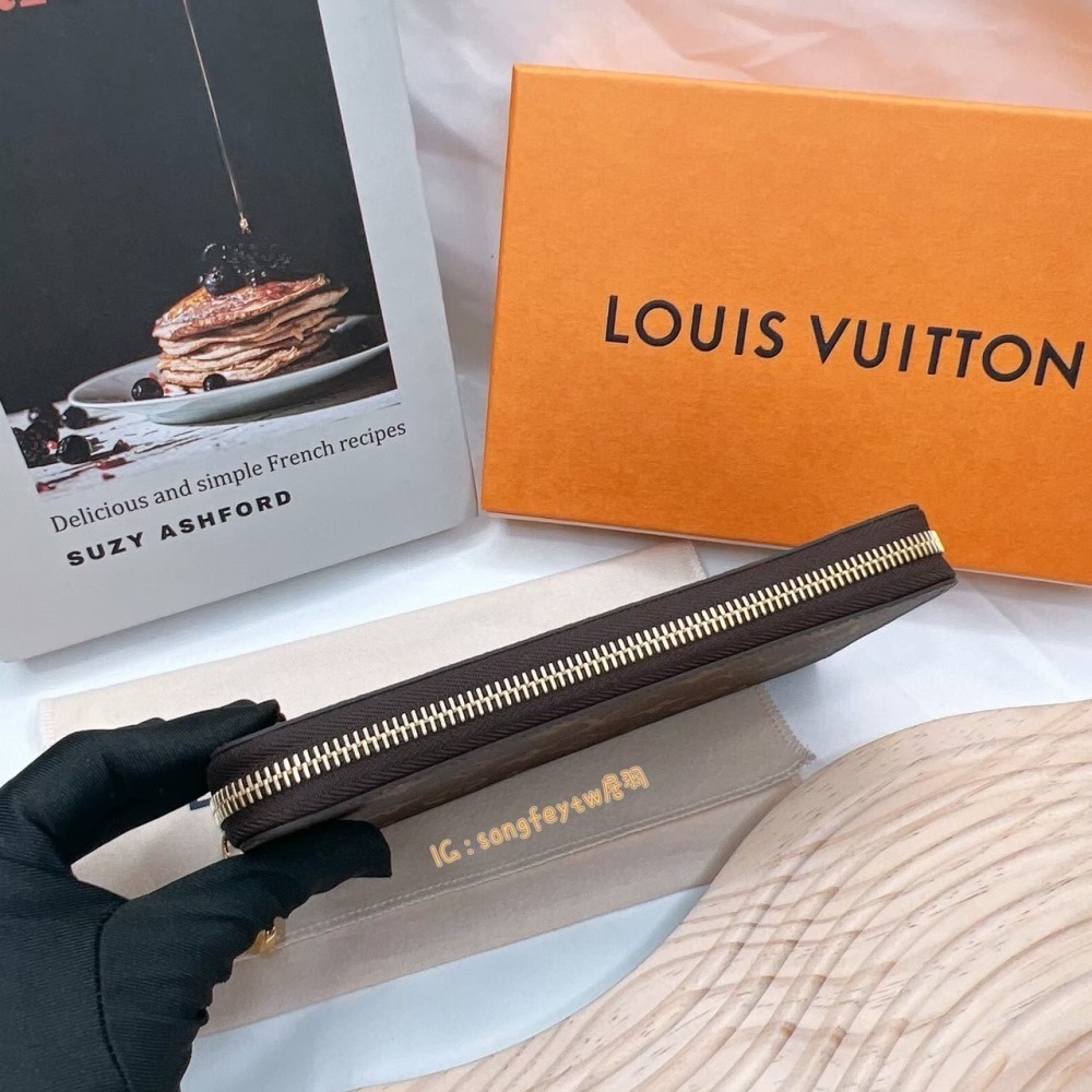 歐美代購🇺🇸台灣現貨 LV 拉鍊大長夾-細節圖3