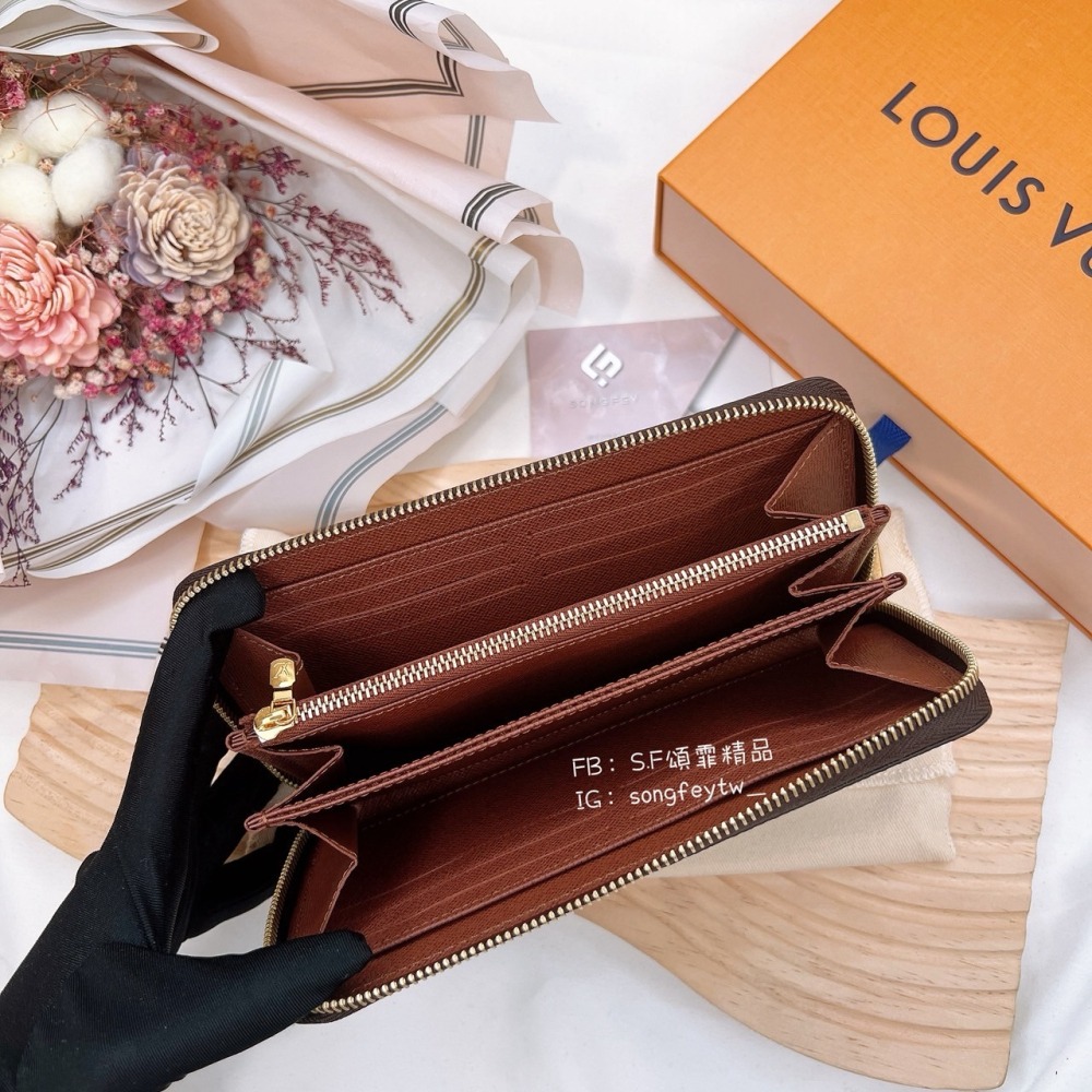 歐美代購🇺🇸台灣現貨 LV 拉鍊大長夾-細節圖7