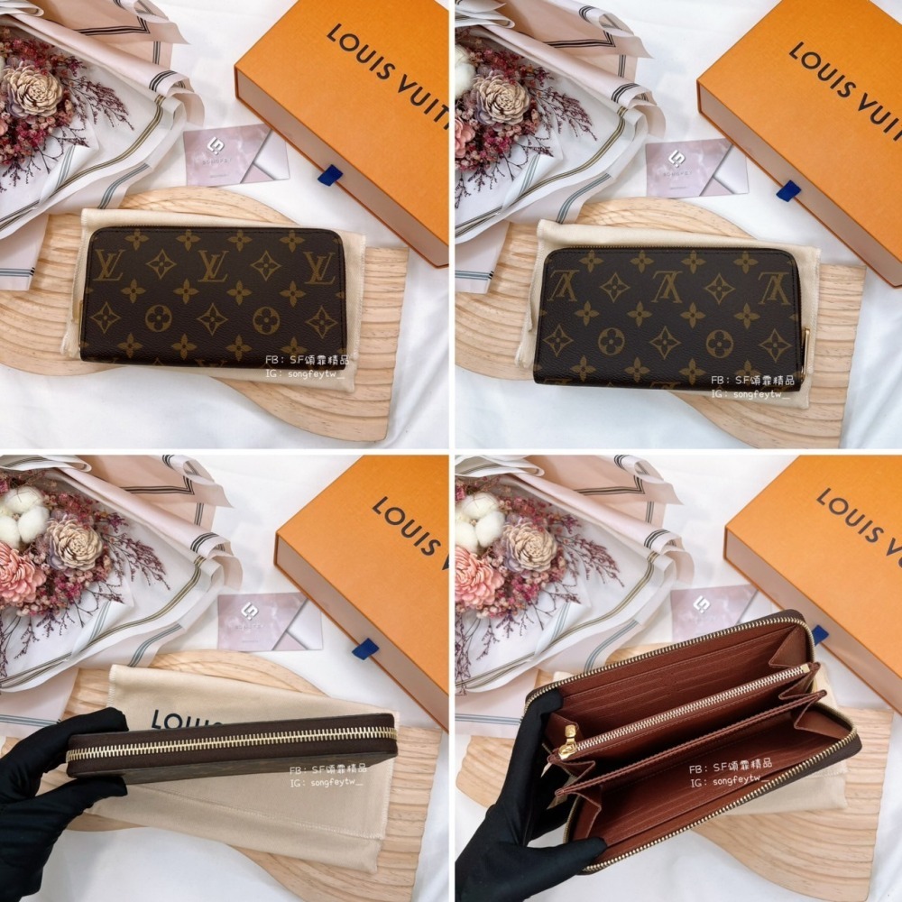 歐美代購🇺🇸台灣現貨 Louis Vuitton｜LV 經典拉鍊長夾 - 厚款 M42616-細節圖3