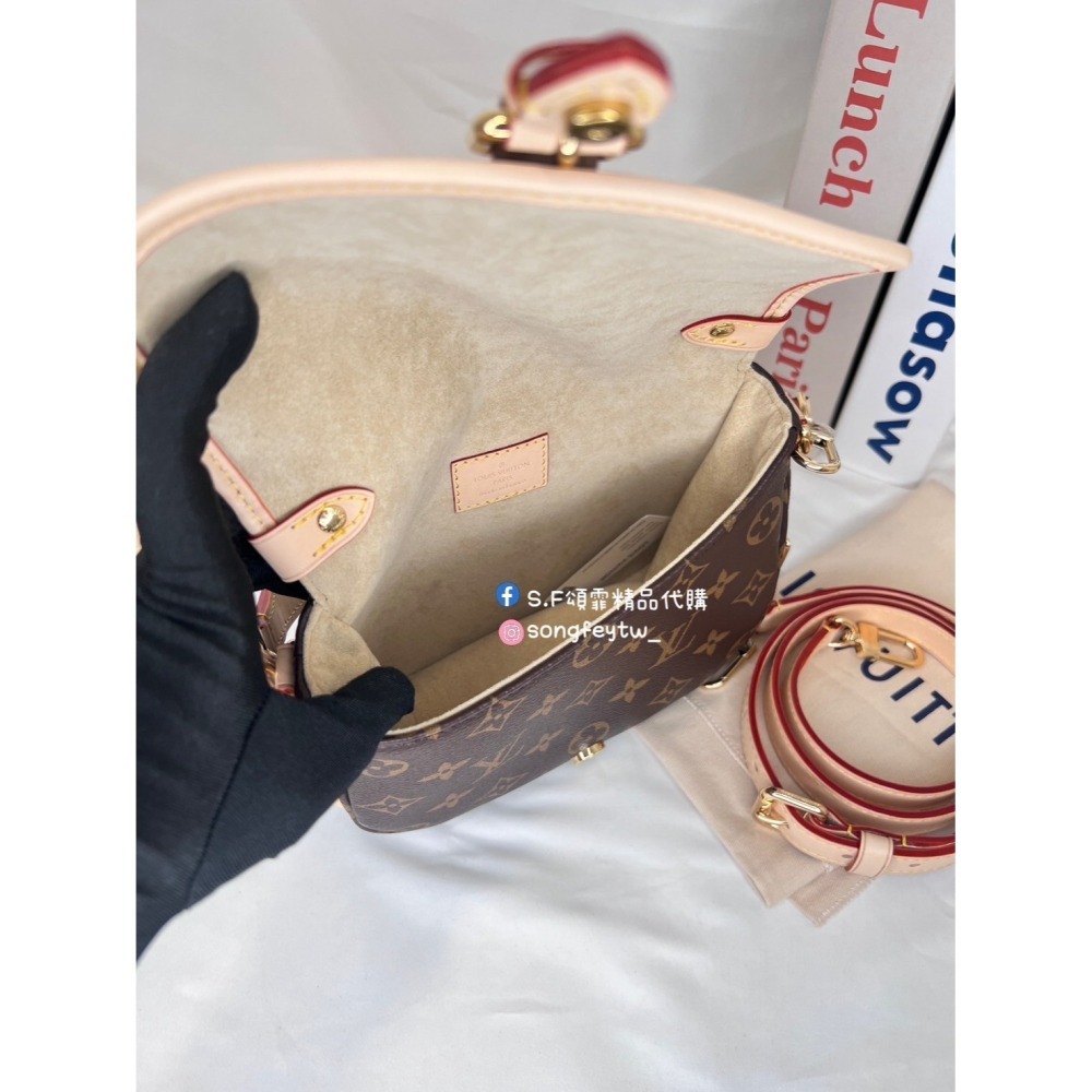 歐美代購🇺🇸台灣現貨 Louis Vuitton 路易威登 M46740 Saumur BB 雙子馬鞍包-細節圖2