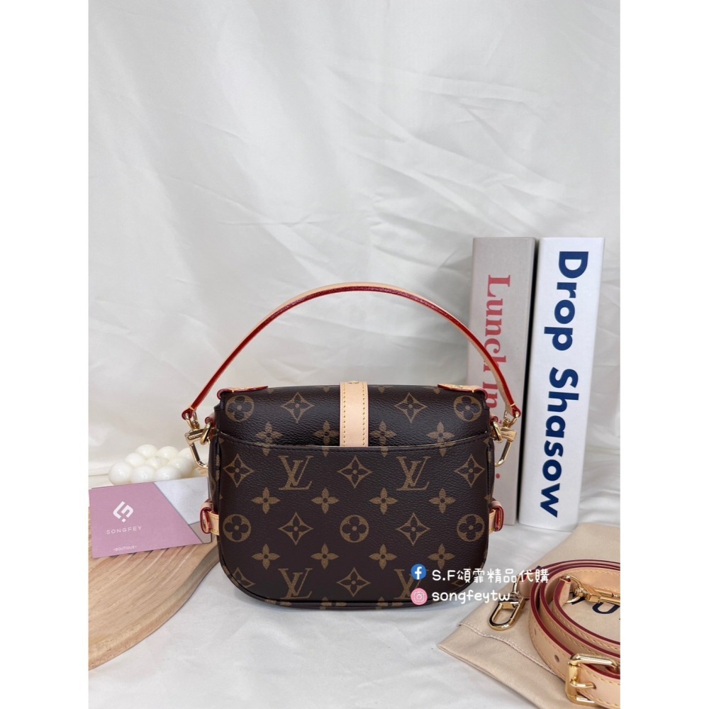 歐美代購🇺🇸台灣現貨 Louis Vuitton 路易威登 M46740 Saumur BB 雙子馬鞍包-細節圖4