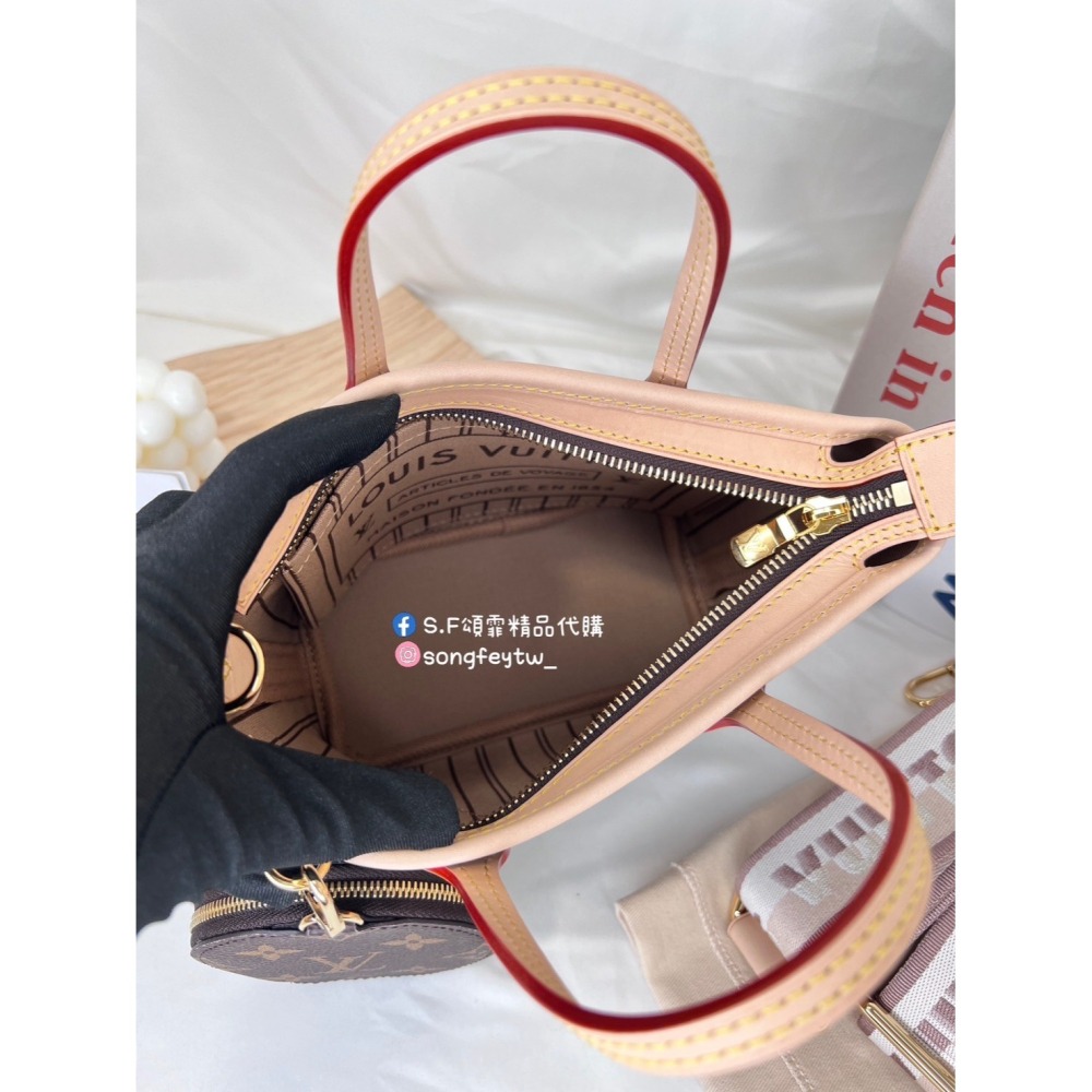 歐美代購🇺🇸台灣現貨 Louis Vuitton 路易威登LV 二合一 小托特包  M46705-細節圖2